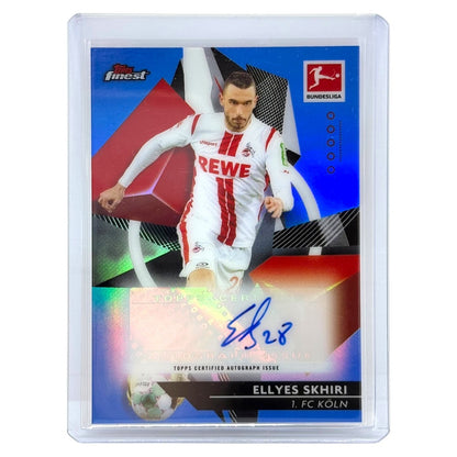TOPPS サッカーカード FINEST ELLYES SKHIRI KOLN /65 #50 中古 IT1