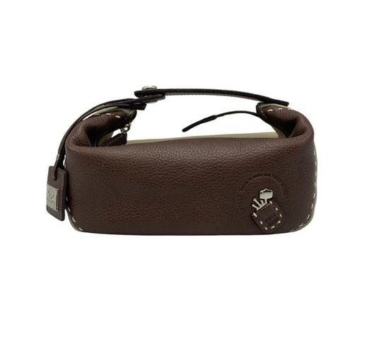 PELLE BORSA ペレボルサ レザー ハンドルバッグ 中古 D4