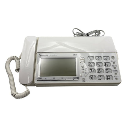 Panasonic パナソニック パーソナルファックス KX-PD615DL-W FAX 電話機 おたっくす 家電 子機 親機 コピー 中古 W４