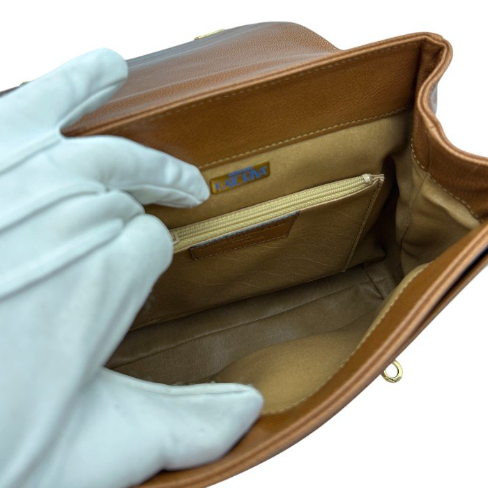 DANIEL HOPENAND 香鳥屋 KATORIYA レザー 2WAY バッグ 鞄 本革 ショルダー ハンド ブラウン 中古 W４