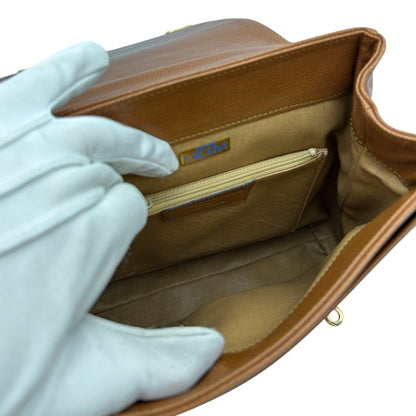 DANIEL HOPENAND 香鳥屋 KATORIYA レザー 2WAY バッグ 鞄 本革 ショルダー ハンド ブラウン 中古 W４