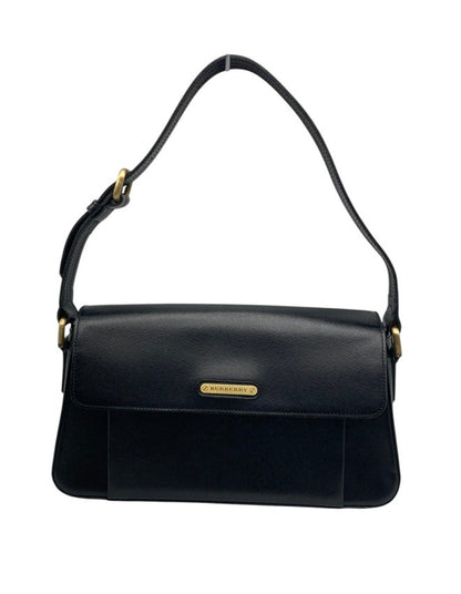 BURBERRY バーバリー ワンショルダーバッグ レディース レザー フォーマル ブラック 中古 D4