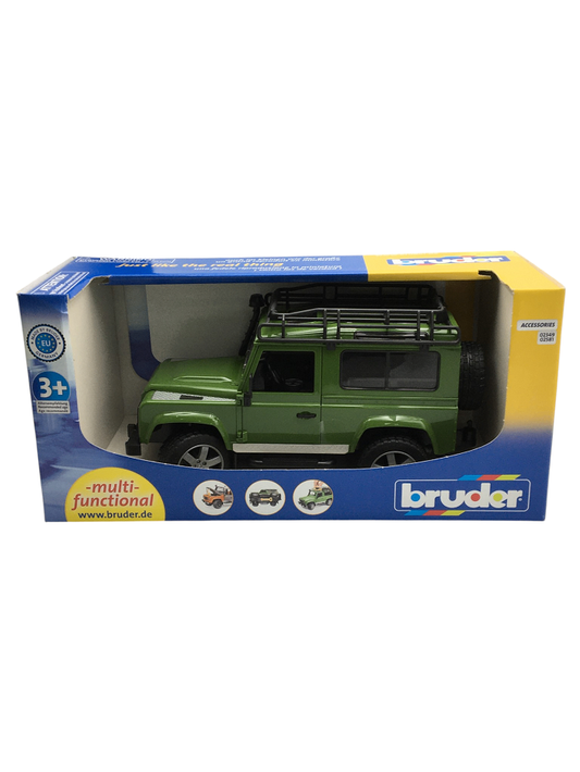 bruder ランドローバー ディフェンダー 1:16 ドイツ製 ブルーダー オフロード クロカン ミニカー 車 中古 R4