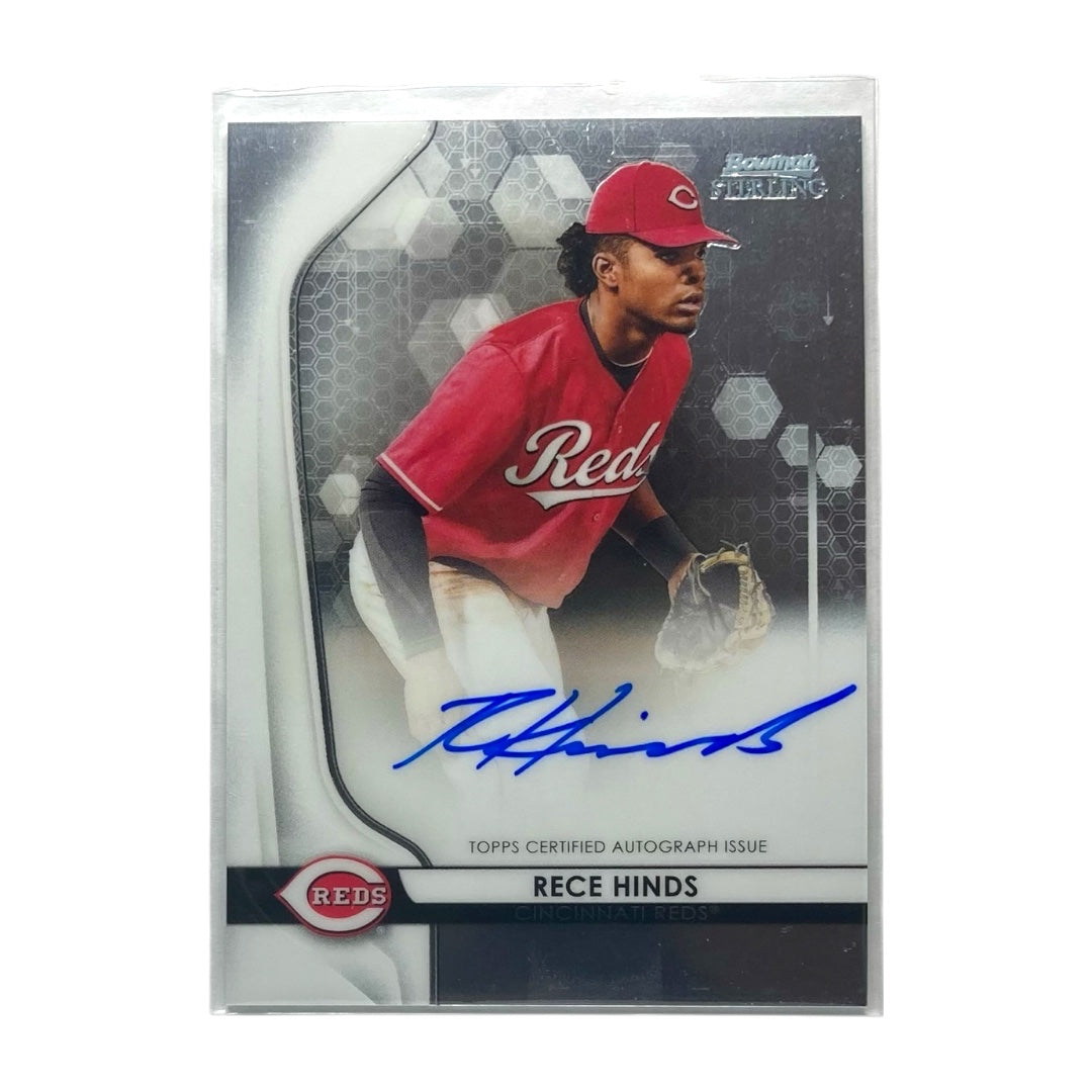 TOPPS MLBカード BOWMAN STERLING RECE HINDS CINCINNATI REDS #BSPA-RH 中古 IT2