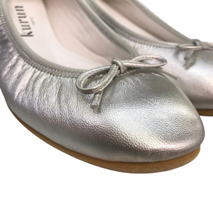 kurun tokyo クルントウキョウ Pauline-Foil Silvre 23.5cm 中古 Y1