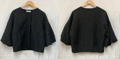 E by eclat イーバイエクラ ジャガード ボリューム袖 セットアップ 23SS-SHUEI-003/006 サイズ38 レディース 中古 D4