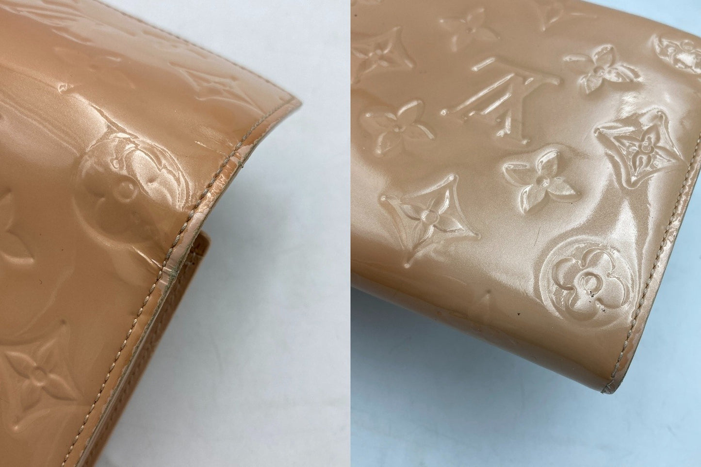 LOUIS VUITTON ルイヴィトン ヴェルニ ポルトフォイユ・サラ M91522 長財布 中古 D4