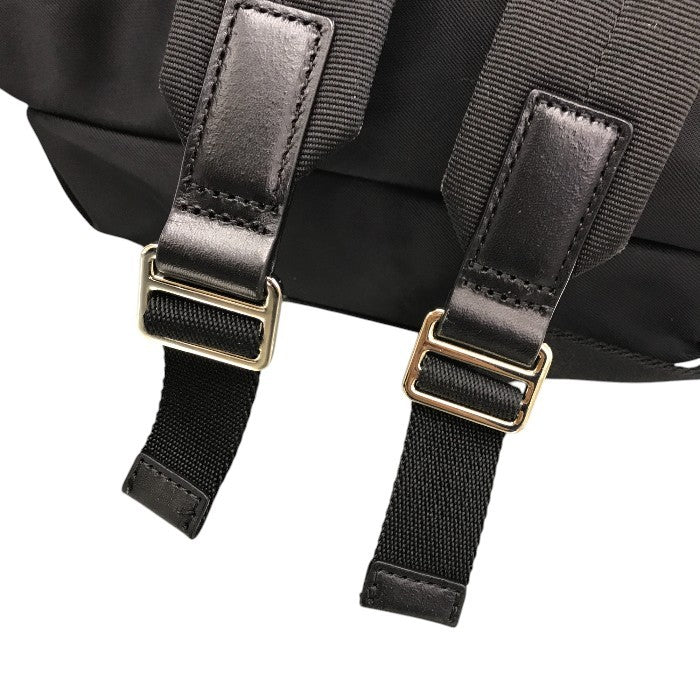 Paul Smith ポールスミス リュックサック ユニセックス ナイロン ストライプ バックパック 軽量 ブラック 中古 T1