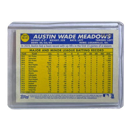 TOPPS MLBカード HERITAGE AUSTIN MEADOWS RAYS /69 #THC-537 中古 IT2