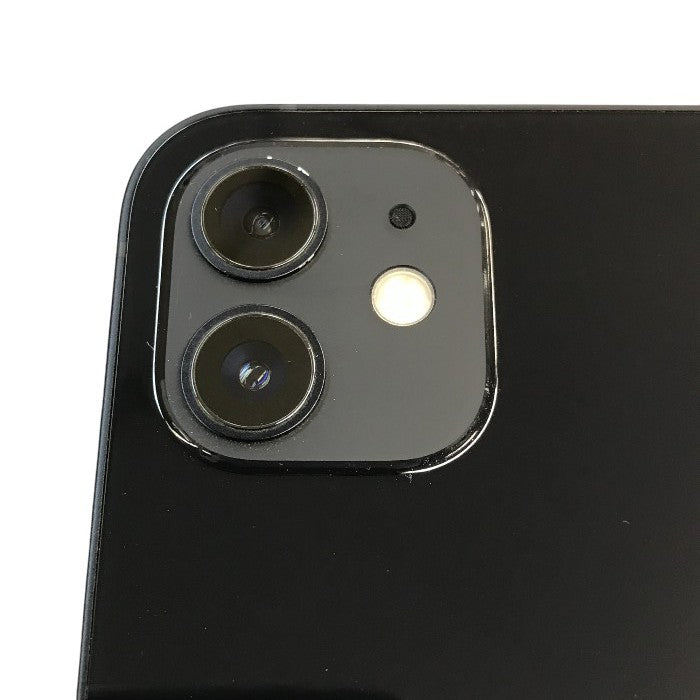 Apple iPhone 12 128GB スマートフォン 5G SIMフリー デュアルカメラ ブラック MGHU3J/A 中古 T1