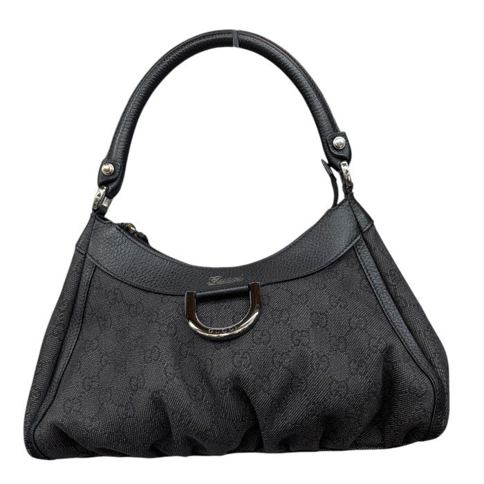 GUCCI グッチ GGキャンバス ショルダーバッグ レディース ブラック/グレー 265692 ブランド 鞄 レディース 小さめ 中古 W４