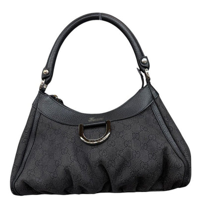 GUCCI グッチ GGキャンバス ショルダーバッグ レディース ブラック/グレー 265692 ブランド 鞄 レディース 小さめ 中古 W４