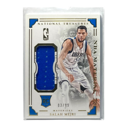 PANINI NBAカード NATIONAL TREASURES SALAH MEJRI DALLAS MAVERICKS /99 #2 中古 IT2