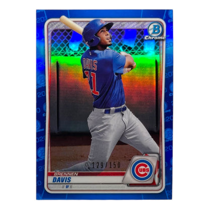 TOPPS MLBカード BOWMAN CHROME BRENNEN DAVIS CHICAGO CABS /150 #BD-187 中古 IT2