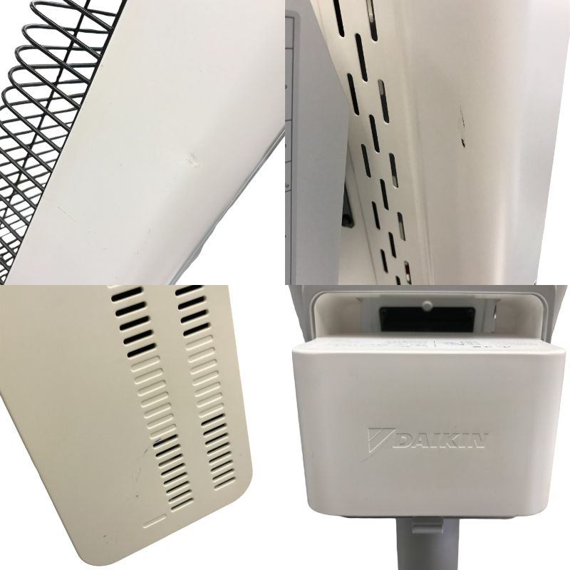 ダイキン セラムヒート 遠赤外線暖房機 ホワイト 300~1000W 節電 速暖 首振り CER11YS-W 中古 T1