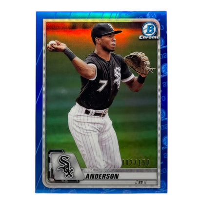 TOPPS MLBカード BOWMAN CHROME TIM ANDERSON CHICAGO WHITE SOX /150 #85 中古 IT2