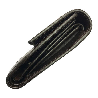 FENDI フェンディ 財布 レディース ズッカ柄 3つ折り 小銭入れ 定期入れ ブラウン 30858 中古 T1