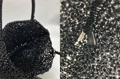 ANTEPRIMA アンテプリマ ワイヤーバッグ ドクロ 中古 D4