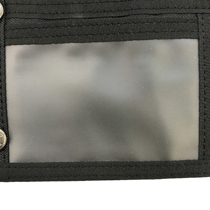 PORTER ポーター TANGO BLACK WALLET 財布 メンズ 2つ折り ポリエステル/ナイロン ちりめん タンゴブラック 638-07803 中古 T1