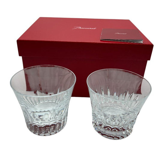 Baccarat バカラ エトナ 2018 ティアラ 2021 イヤー タンブラー 2個 セット 酒器 洋食器 ブランド おしゃれ スピリットグラス 中古 W４