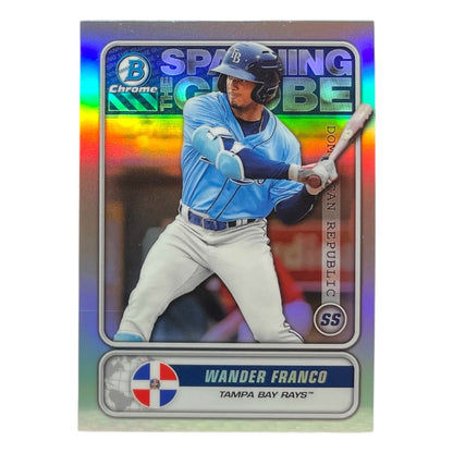 TOPPS MLBカード BOWMAN CHROME WANDER FRANCO TAMPA BAY RAYS #STG-WF 中古 IT2