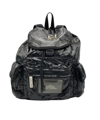 MARC JACOBS マークジェイコブス ザ リップストップ バックパック リュックサック ブラック 中古 D4