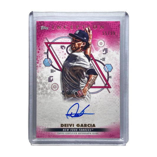TOPPS MLBカード INCEPTION DEIVI GARCIA YANKEES 55/99 #BRES-DG 中古 IT2