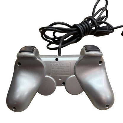 SONY ソニー Play Station2 SCPH-77000SS 本体 サテン・シルバー プレステ2 プレイステーション2 ゲーム機 ハード コントローラー付き 中古 W４
