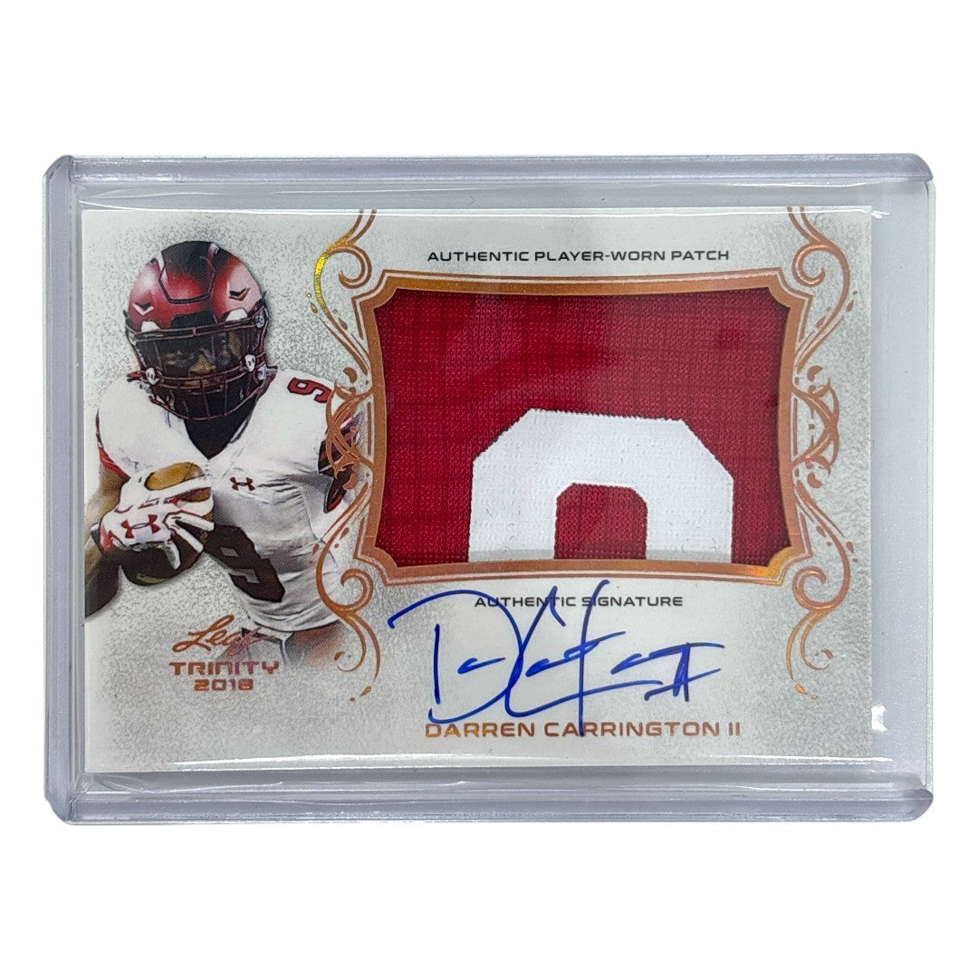Leaf NFLカード TRINITY DARREN CARRINGTON II #PA-DC2 中古 IT1