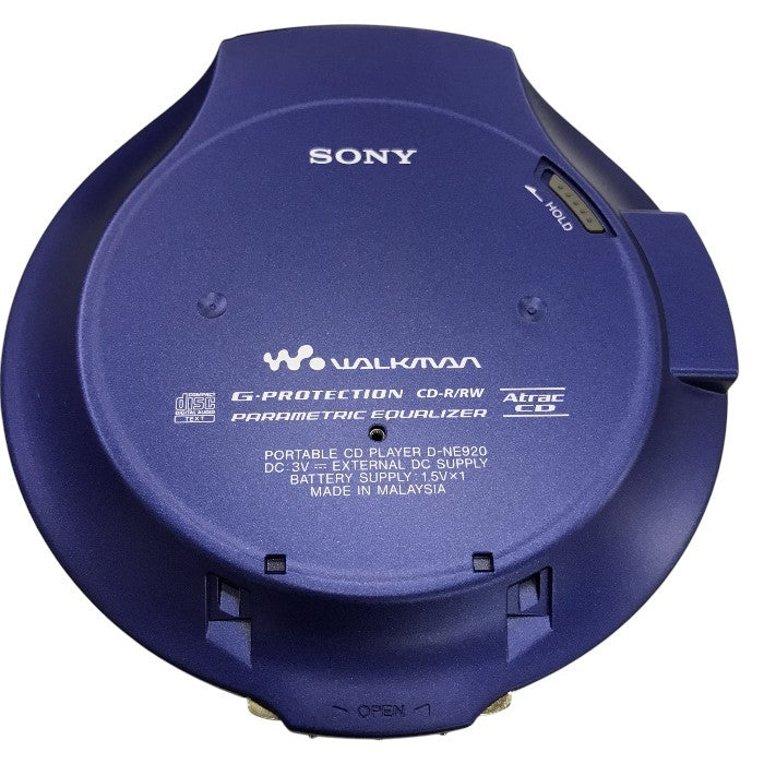 SONY(ソニー) CD WALKMAN ウォークマン D-NE920 中古 Y1