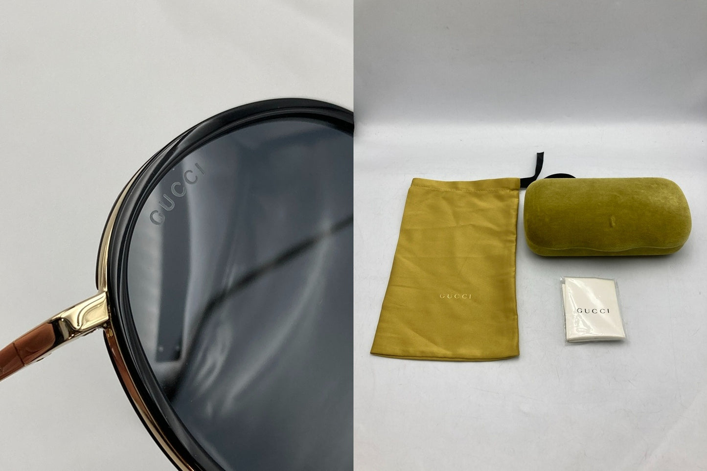 GUCCI グッチ ボストン型 サングラス GG0677SK 中古 D4