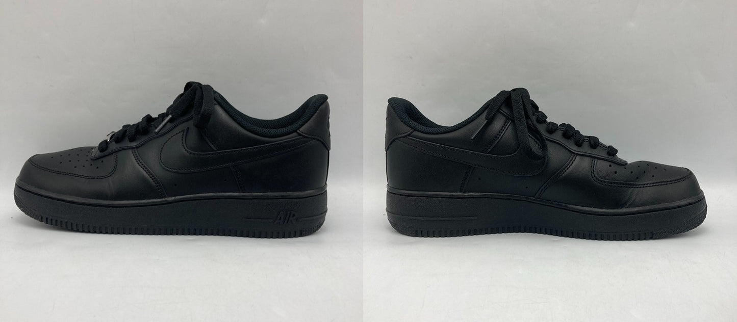 NIKE ナイキ エアフォース1 '07  ブラック/ブラック CW2288-001 サイズ27cm 中古 D4