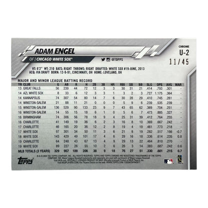 TOPPS MLBカード CHROME ADAM ENGEL CHICAGO WHITE SOX /45 #U-2 中古 IT2