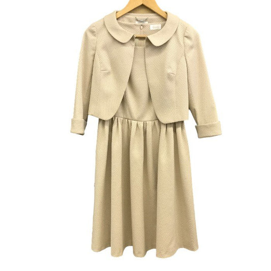 ハロッズ ワンピース＆ジャケット セットアップ セレモニー S 14500261. 14508261 Harrods レディース ノースリーブ 長袖 中古 KW1