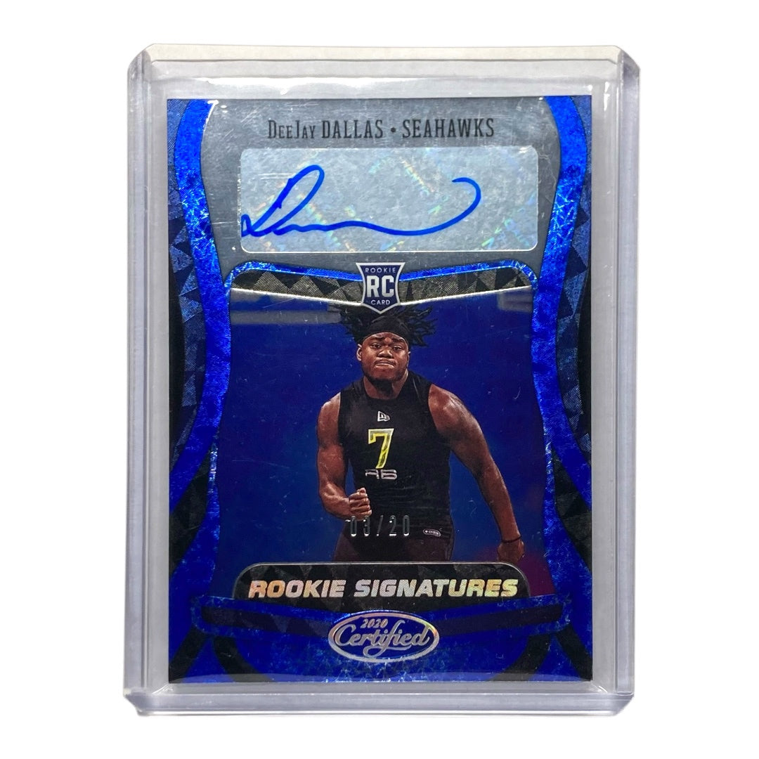 PANINI NFLカード CERTIFIED DEEJAY DALLAS SEAHAWKS 03/20 #RS-DD 中古 IT2