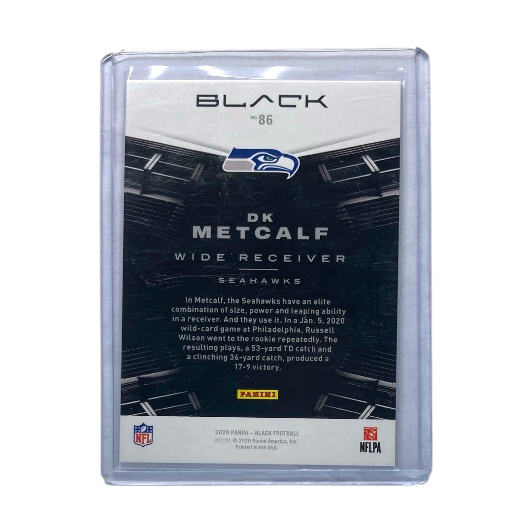 PANINI NFLカード BLACK DK METCALF SEAHAWKS #86 中古 IT2