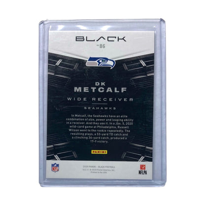 PANINI NFLカード BLACK DK METCALF SEAHAWKS #86 中古 IT2