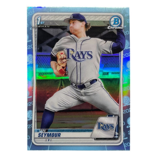 TOPPS MLBカード BOWMAN CHROME 1ST IAN SEYMOUR TAMPA BAY RAYS #BD-96 中古 IT2
