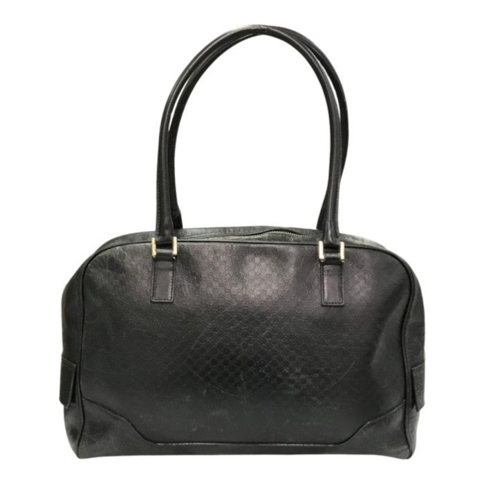 GUCCI グッチ ハンドバッグ レディース レザー セミショルダーバッグ トート ゴールド金具 ブラック 002 1115 中古 T1