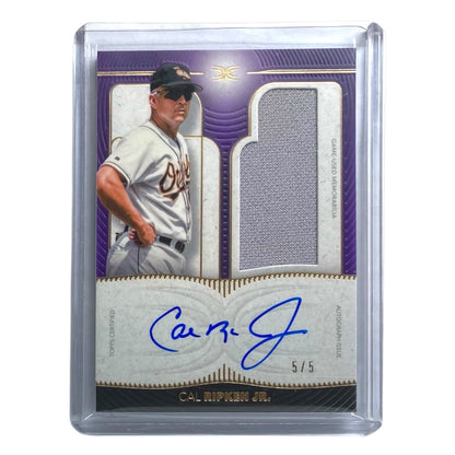 TOPPS MLBカード DEFINITIVE COLLECTION CAL RIPKEN JR. BALTIMORE ORIOLES /5 #DARC-CR 中古 IT2