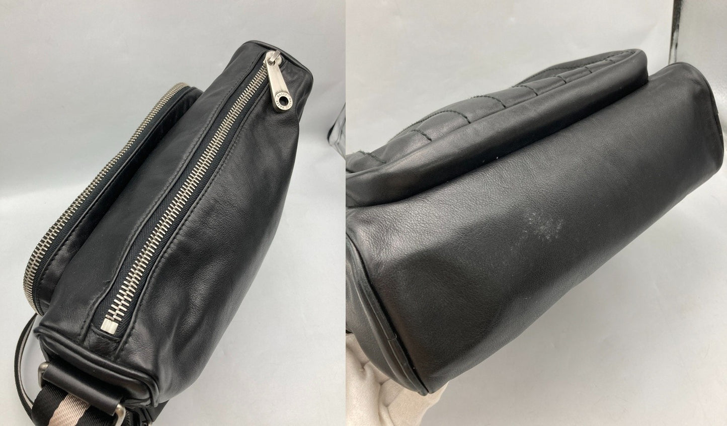BALLY バリー レザー ショルダーバッグ 中古 D4