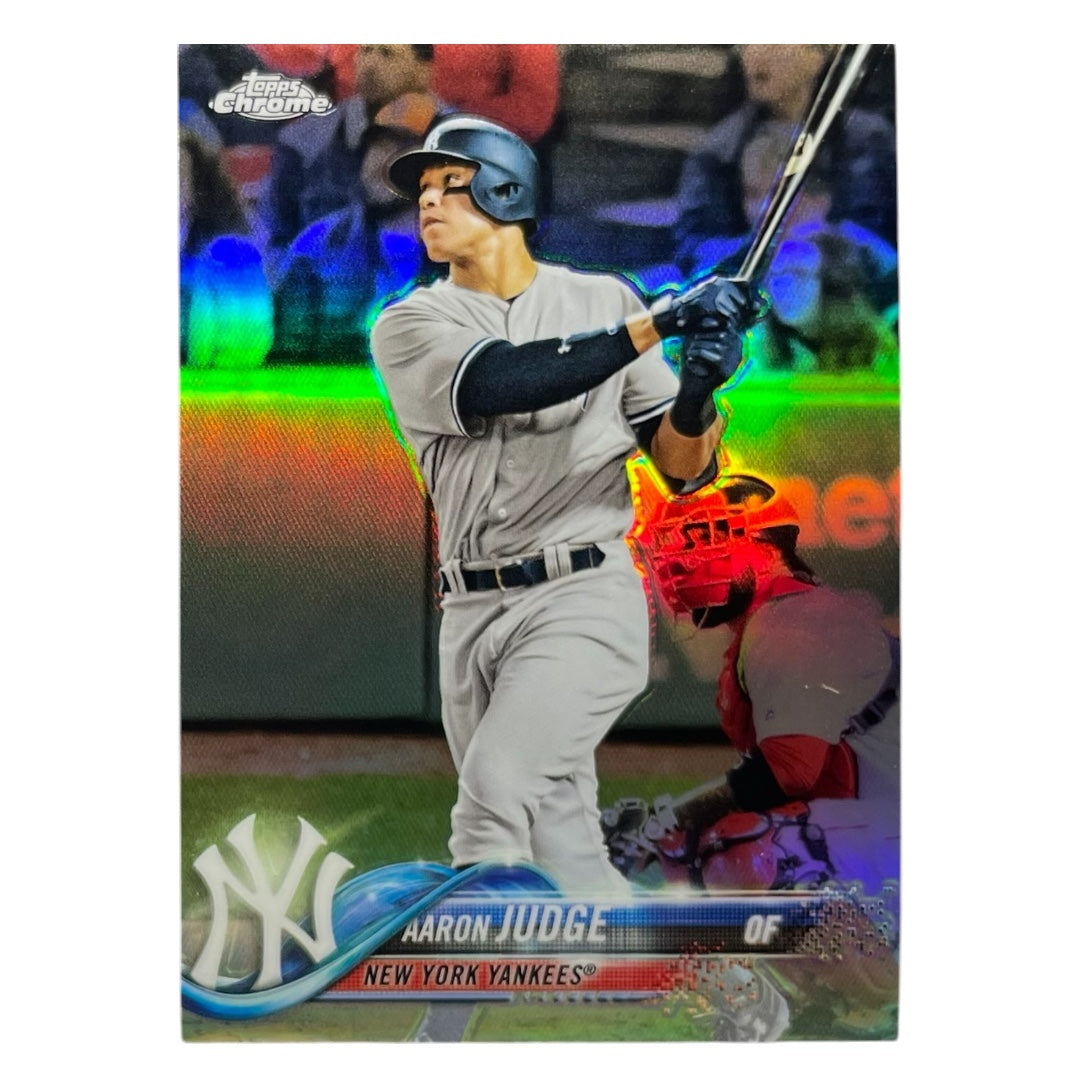 TOPPS MLBカード CHROME AARON JUDGE NEW YORK YANKEES #1 中古 IT2