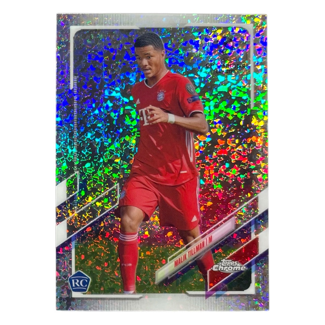 TOPPS サッカーカード CHROME MALIK TILLMAN BAYERN MUNCHEN #5 中古 IT2