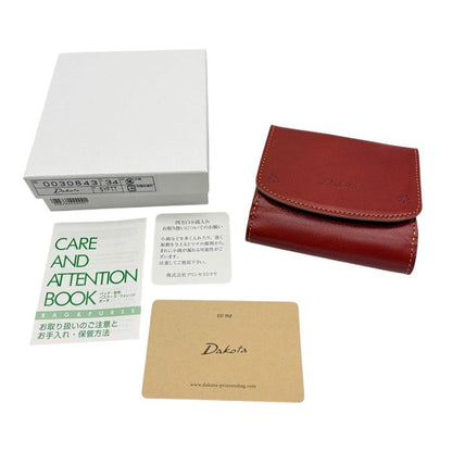 DAKOTA ダコタ 二つ折り財布 バンビーナ2 財布 小さめ コンパクト レザー レディース 中古 W1