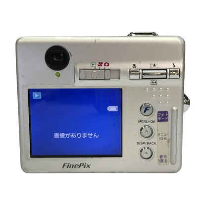 FUJIFILM FinePix コンパクトデジタルカメラ シルバー 光学3.4倍ズーム 2.0インチ液晶 FX-F440S 中古 T1