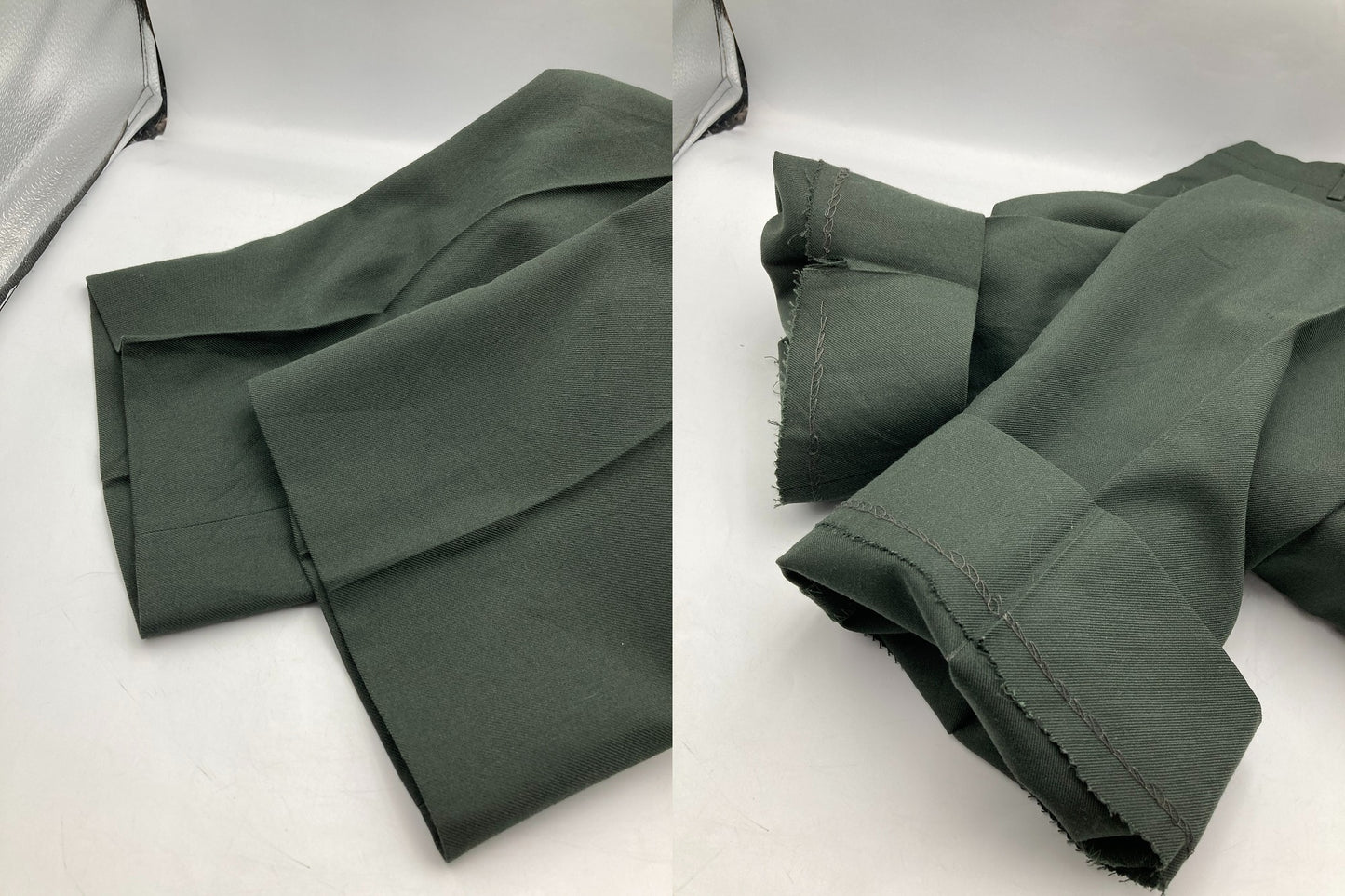 DSCP BY TENNESSEE APPAREL CORP. ミリタリー ウールパンツ トラウザーズ サイズ35L 中古 D4