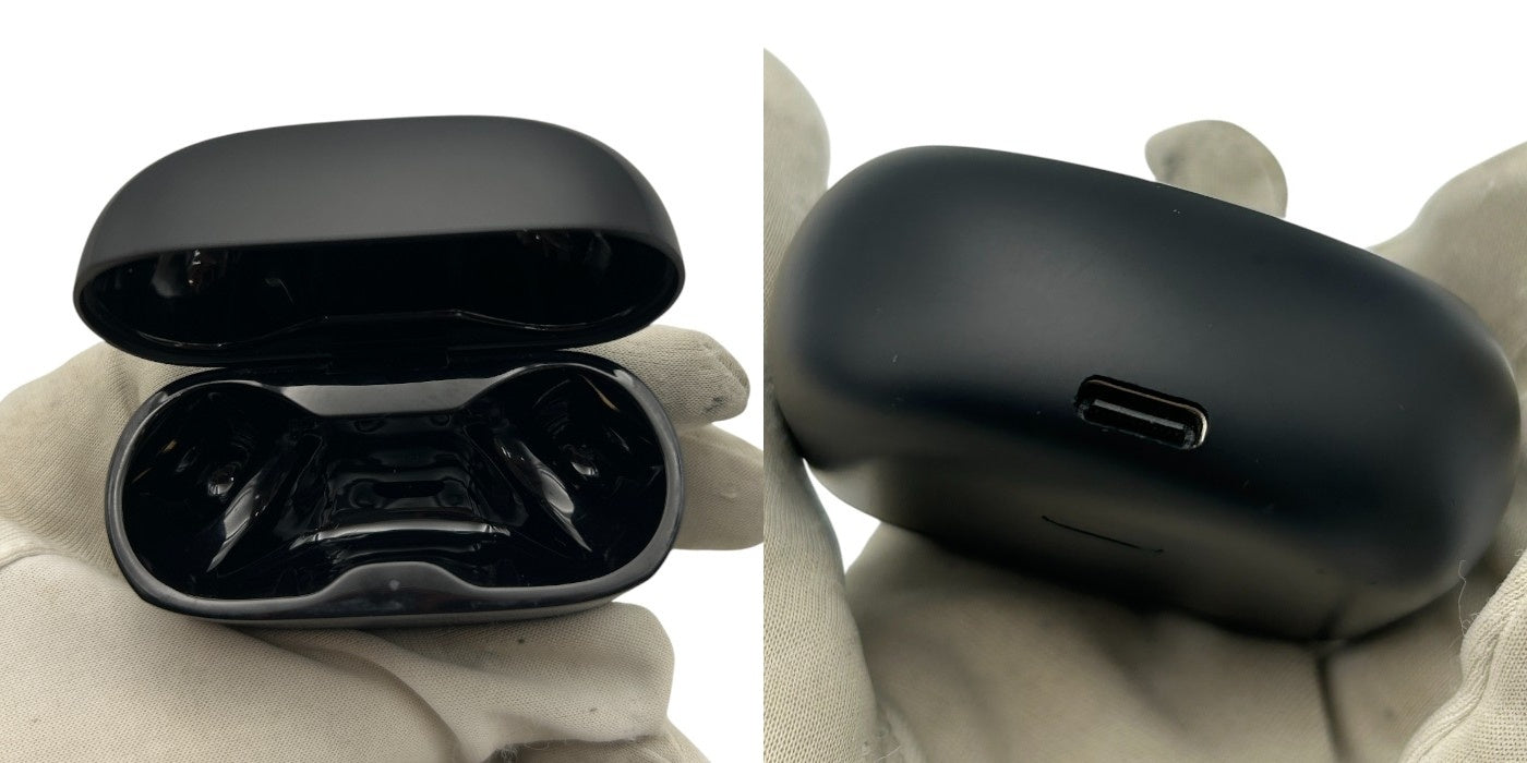 Bose QuietComfort Ultra Earbuds 完全ワイヤレス ノイズキャンセリングイヤホン 空間オーディオ Bluetooth接続 マイク付 最大6時間再生 急速充電 ブラック 中古 W4