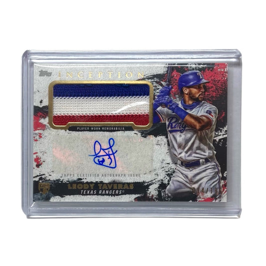 TOPPS MLBカード INCEPTION LEODY TAVERAS TEXAS RANGERS /199 #APC-LT 中古 IT2