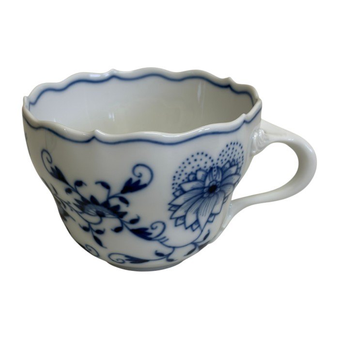 meissen マイセン ブルーオニオン カップ＆ソーサー 洋食器 ブランド おしゃれ 1客 中古 W1