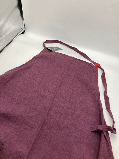 Lino e Lina リーノエリーナ リネン100％  エプロン 中古 D4